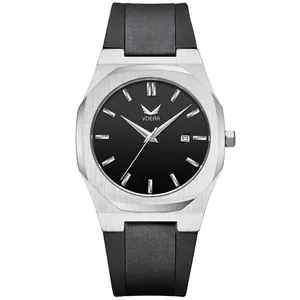 Reloj de cuarzo Miyota japonés de acero inoxidable, diseño de marca personalizado, 316L, precio de reloj Excel para hombres