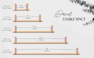 Kit de Almacenamiento Colgante para Cocina, Barra de Metal y Cuero para Ollas con Ganchos para Tazas, Utensilios, Toallas, Decoración Minimalista de Pared - Product Image 5