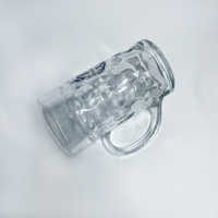 Verres à bière classiques américains soufflés à la bouche, grande capacité 1000 ml, en verre cristal