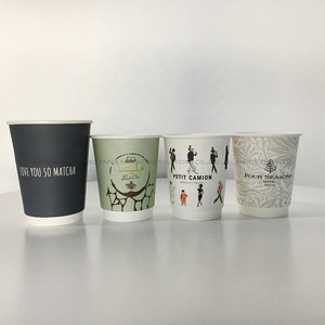 Tasse à double paroi en verre artisanal français, design sophistiqué, souvent accompagnée d'une tuile en gaufrette pour les cafés de luxe, style Lux - Product Image 6