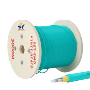 Câble à fibres optiques multimode intérieur GJFJV 4 cœurs OM3 150M souple et flexible pour centre de données - Product Image 4