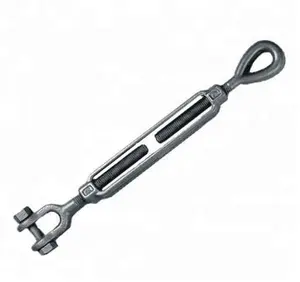 TURNBUCKLES DIN1480 TURNBUCKLES COMMERCIAL TYPE WITH HOOK AND EYE TURNBUCKLES JIS FRAME TYPE WITH EYE AND HOOK MADE IN CHINA