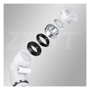 Coude pneumatique de taille métrique de taille de pouce raccords d'air de Tube de connecteur rapide en plastique de 90 degrés - Product Image 3