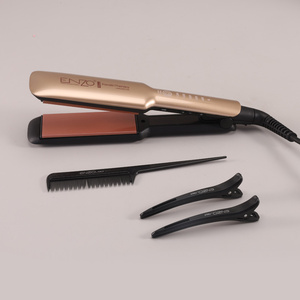 Plancha de Pelo Profesional <span class=keywords><strong>ENZO</strong></span> Gold Plate Wholesale Pro, Plancha de Pelo Multifunción para Salón de Belleza y <span class=keywords><strong>Barber</strong></span>ía - Product Image 5