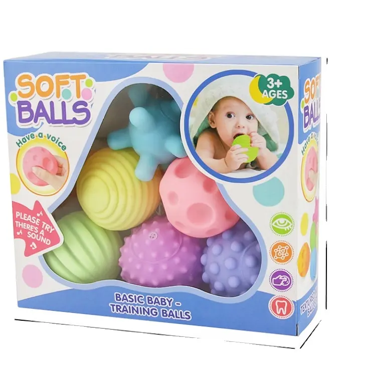 Boule d'eau de bain pour bébé, 6 pièces, petits sons, Mini canards jaunes en caoutchouc, jouet de bain, vente en gros