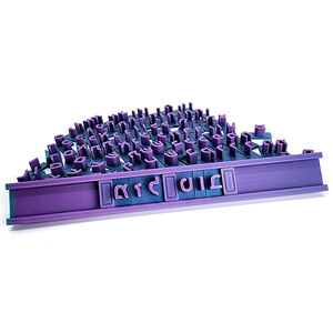 Ensemble de tampons à biscuits alphabet hébreu - 101 tampons lettres AlephBet pour fondant, biscuits et argile, outil de pâtisserie DIY - Product Image 5