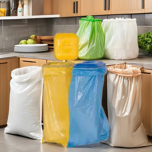 Factory Price Trash <strong>Bag</strong> Roll Extra Thick Heavy Duty Black <strong>Garbage</strong> <strong>Bag</strong> Bin Liner - Product Image 3