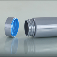 Bouteilles de conteneur de comprimés de capsules de pilules en plastique PET de 100ml 150ml pour les médicaments d'emballage de suppléments pharmaceutiques