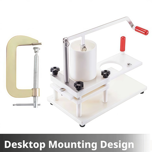 Presse à tourtes manuelle antiadhésive réutilisable pour usage domestique et professionnel, capacité 1,5 kg, outil de cuisine - Product Image 4
