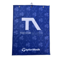 Serviette de golf en microfibre gaufrée personnalisée UNIQUE avec logo, super absorbante, séchage rapide, impression par sublimation, avec mousqueton