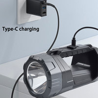 Lampe de camping extérieure TAIKOO avec luminosité réglable et charge solaire, lampe latérale COB