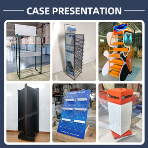 Exhibidores de Supermercado de Hierro y Madera Personalizados YX, Exhibidores Giratorios para Bebidas y Estanterías, Almacenamiento Ligero - Product Image 3