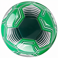 Balón de Fútbol de Entrenamiento para Adultos de PVC Duradero de Alta Calidad, Tamaños 3/4/5, Verde, con Logotipo Personalizado, 0.34 kg