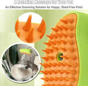 Manufacturer Wholesale Whale Claw Design Dog Cat Steam <b>Brush</b> - Product Image 2