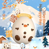 Hachimi bonhomme de neige Omelette Mochi Squishy jouet lente augmentation soulagement du Stress sensoriel Fidget jouet Kawaii chignon en vrac boîte de présentation en gros
