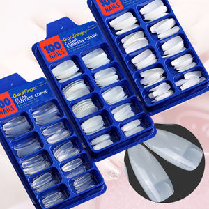 <span class=keywords><strong>Uñas</strong></span> postizas profesionales, bailarina larga, acrílicas, francesa, <span class=keywords><strong>2021</strong></span> unidades, 100 - Product Image 2