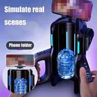 Leten THRUSTING-PRO 12cm Stoßender Hochgeschwindigkeits-Erotikspielzeug Teleskopischer Penis-Massage-Kolben Sextoy für Erwachsene