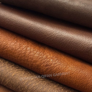 Giacca <span class=keywords><strong>di</strong></span> <span class=keywords><strong>pelle</strong></span> marrone larga con Zip piena girocollo Vintage Casual a manica lunga, giacca <span class=keywords><strong>di</strong></span> <span class=keywords><strong>pelle</strong></span> Bomber in <span class=keywords><strong>pelle</strong></span> - Product Image 4