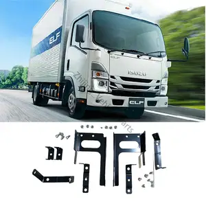 Direct Manufacturer Chrome Bumper Bracket Truck Body Spare Parts for Isuzu Elf Npr 700p Npr