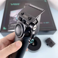 Nouveau Design VGR V-001 Tondeuse de Barbier Électrique Rechargeable, Machine à Couper les Cheveux