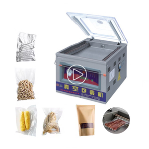 เครื่องบรรจุภัณฑ์สูญญากาศแบบซองเดี่ยว DZQ 400 2F 0.75KW 400MM สำหรับอาหารแช่แข็ง ใช้กับสินค้าทั่วไป - Product Image 1