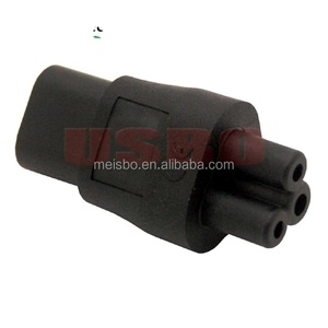 IEC 320 C8 maschio a <span class=keywords><strong>C5</strong></span> femmina adattatore spina 2A rame PDU up cavo di alimentazione connettore di conversione - Product Image 3