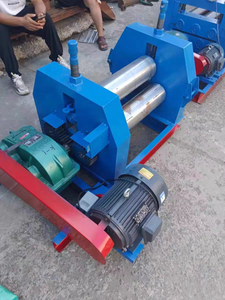 Hướng dẫn sử dụng bán tự động CNC thủy lực nhỏ Tấm kim loại tấm 3 con lăn cán Máy uốn - Product Image 4