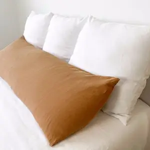 Custom Print and Size Nordic 45cotton 55linen <strong>Bolster</strong> Envelope Long <strong>Pillow</strong> Covers <strong>Pillow</strong> <strong>case</strong> - Product Image 1