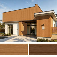 Panneaux muraux en fibrociment imperméables et ignifuges au design moderne pour murs extérieurs, hôtels, villas