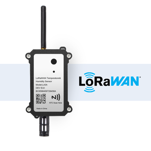 เซ็นเซอร์วัดอุณหภูมิและความชื้น LoRaWAN 8500mAh EU868 อายุการใช้งานแบตเตอรี่ยาวนานสำหรับการขนส่งแบบควบคุมอุณหภูมิ ได้รับการรับรองมาตรฐาน CE - Product Image 2