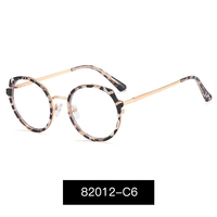 Nouveau Vintage lunettes rondes cadre femmes métal petit cercle forme lunettes clair optique lunettes Transparent lentille Spectacle Gafas