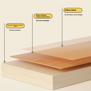 Nhà Máy Trực Tiếp Hướng Dẫn Sử Dụng Nâng Trẻ Em Của Nghiên Cứu Bảng Thiết Lập Đơn Giản Hiện Đại Thiết Kế Nhà Bàn Máy Tính Viết Ghế Làm Bằng Gỗ - Product Image 4