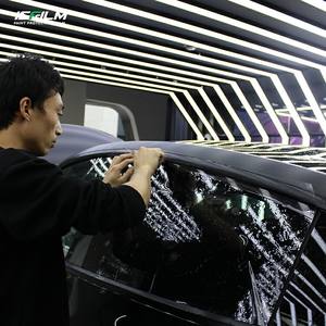 ISFFILM 45% VLT 99% UVR Nano cerámica parabrisas privacidad alta inyección de calor tinte Ventana de coche ventana automotriz vidrio película Solar - Product Image 1