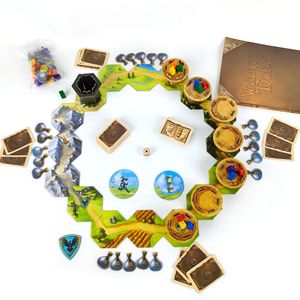 Wizard Flying Tower Wandering Towers <span class=keywords><strong>Gioco</strong></span> da Tavolo in Inglese per 1-6 Giocatori, Strategico, Educativo, per Allenamento del Pensiero - Product Image 2