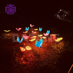 Luces LED 3D personalizadas con forma, material de resina transparente y fibra de vidrio, IP65, para jardín, césped, festivales, Navidad. - Product Image 5