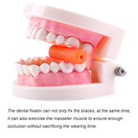 CoralClean Chewie dentaire orthodontique invisible saveur menthe 2 pièces/paquet en silicone