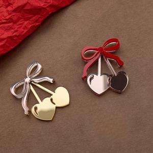 Nouveau produit Ins Wind Marking Décoration de gâteau en acrylique <span class=keywords><strong>pour</strong></span> la Saint-Valentin Décoration de cupcake Décoration en forme de cœur d'amour - Product Image 2