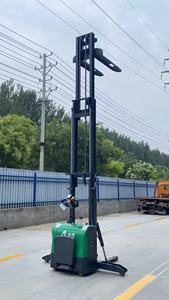 ऊर्ध्वाधर ड्राइव वाड स्व-चालित पूरी तरह से इलेक्ट्रिक फोर्कलिफ्ट स्टेकर लीड-एसिड बैटरी पॉलीयूरेथेन टायर इलेक्ट्रिक साइड शिफ्टर - Product Image 6