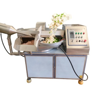 Coupe-viande à grande vitesse 40 80 125L en acier inoxydable, machine de découpe automatique pour la préparation de pâtes à base de poisson, <span class=keywords><strong>poulet</strong></span>, porc, bœuf - Product Image 1
