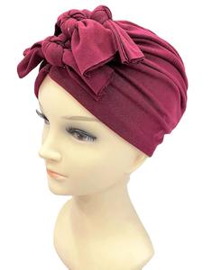 New Muslim <b>Bonnets</b> Hijab Supplier of European and American Fashion Muslim Scarf Women Hijab - Product Image 2