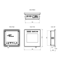 Panel Básico Siemens SIMATIC MTP400 con Pantalla TFT Panorámica 6AV2123-3DB32-0AW0 Interfaces Hombre-Máquina e Industriales Original/Nuevo