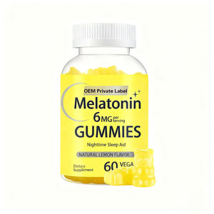 OEM/ODM Melatonin Organik Jelibonlar Özel Etiketli Diyet Takviyesi Vitaminleri Mükemmel Kalite Vegan Uyku İyileştirici - Product Image 2