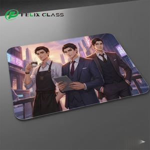 แผ่นรองเมาส์กระจกเรียบสำหรับใช้ในโฮมออฟฟิศ - Felix Glass - Product Image 4