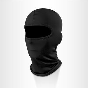 Masker Wajah Berkualitas Tinggi Warna Solid Bernapas Grosir Logo Kustom Penutup Wajah Penuh Masker Ski <span class=keywords><strong>1</strong></span> Lubang Balaclava - Product Image 5