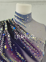 Robe de patinage artistique personnalisée LIUHUO pour filles et adolescentes, robes de patinage sur glace violettes, costumes de compétition, de danse de salon, de gymnastique et de fitness pour femmes