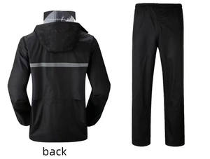 Traje <span class=keywords><strong>de</strong></span> <span class=keywords><strong>lluvia</strong></span> <span class=keywords><strong>para</strong></span> motocicleta <span class=keywords><strong>para</strong></span> hombre, chaqueta <span class=keywords><strong>de</strong></span> <span class=keywords><strong>lluvia</strong></span> impermeable reflectante <span class=keywords><strong>para</strong></span> exteriores y pantalones, impermeable <span class=keywords><strong>para</strong></span> motociclista - Product Image 6