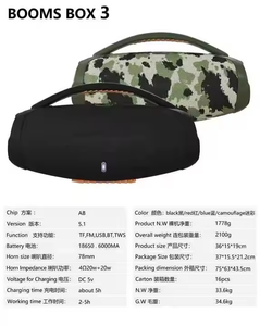 Haut-Parleur Sans Fil <span class=keywords><strong>Boomsbox</strong></span> 3 Meilleure Vente 2025, BT5.1, Partybox d'Extérieur, Caisson de Basses Haute Puissance, Son Boombox3 d'Extérieur - Product Image 6