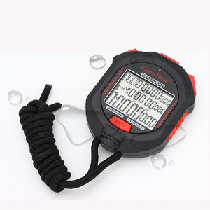 Chronomètre numérique électronique professionnel portable 500 canaux Affichage LCD 3 lignes Rétroéclairage Étanche Chronomètre de sport Suivi - Product Image 2
