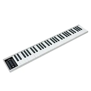 Konix באיכות גבוהה 61 מפתחות דיגיטלי פסנתר סיליקון אלקטרוני חומר מקלדת