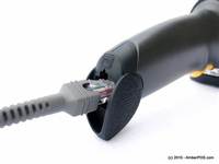 Lecteur de codes portable filaire Zebra DS2208 LS2208 1D 2D, scanner de codes-barres portable avec port USB